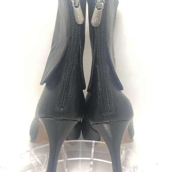 Addrienne Vitadini Leather Cuffed Bootie - Picture 8 of 11